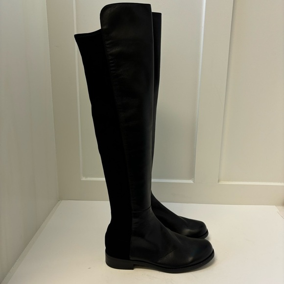 Stuart Weitzman 5050 Over The Knee Boots Sz 7M New - Picture 8 of 16